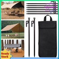 4 / 8 Cái Lều Cọc Lều Bãi Biển Chốt Neo Đất Hạng Nặng Cho Cắm Trại Ngoài Trời