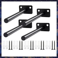 4 8Inch Kệ Nổi Chân Đế Thép Chắc Chắn Mù Kệ Hỗ Trợ Bộ Tròn Cho Tường Gạch Thạch Cao