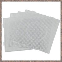 4 ABC Clear 145x145mm Vuông Lớn Pegboards Ban Cho Hama Cầu Chì Perler Hạt