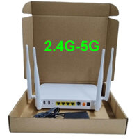 4 Ăng-ten PT939G XPON ONU GE 2 USB TEL HGU WIFI 2.4G & 5G Băng tần kép ONT EPON / GPON Phiên bản tiếng Anh Bộ định tuyến sợi quang