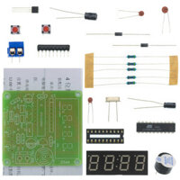 4 AT89C2051 sản xuất điện tử Digital Clock Bộ dụng cụ học tập Arduino DIY