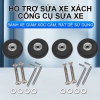 4 Bánh xe 50mm thay thế tiện dụng cho va li kéo