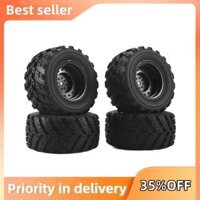 4 Bánh Xe Lốp Cao Su Cho HBX 901 901A 903 903A 905 905A 1 / 12 RC Xe Nâng Cấp Phần Phụ Kiện Dự Phòng