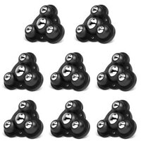 4 Bánh Xe Mini Đa Năng Tự Dính Xoay 360 Độ Bánh Xe Xoay