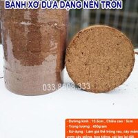 4 BÁNH XƠ DỪA 450G - GIÁ THỂ CHUYÊN DÙNG TRỒNG RAU HOA, RAU MẦM - VTNN - DCLV