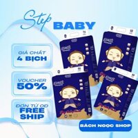 4 BỊCH STEPBABY  💞 Giá Chất  💞 Tã/Bỉm Quần/Dán Step baby tiết kiệm 💞 Đủ size 💞 bỉm khỉ, takizumi