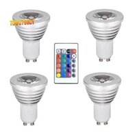 4 bóng đèn GU10 và điều khiển từ xa 1 với chức năng bộ nhớ Chế độ chiếu sáng 4 động Đèn pha 17 màu Đèn điểm có thể thay đổi