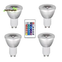 4 bóng đèn GU10 và điều khiển từ xa 1 với chức năng bộ nhớ Chế độ chiếu sáng 4 động Đèn pha 17 màu Đèn điểm có thể thay đổi