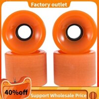 4 Cái / bộ 60X51Mm Cruiser Ván Trượt Bánh Xe PU Bánh Xe Dài Ban Tuần Dương Bánh Xe