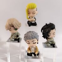 4 Cái / bộ 6cm Anime Nhật Bản Tokyo Revengers Hình Hanagaki Takemichi Manjiro Sano Draken Búp Bê Ngủ Phiên Bản Q PVC Nhân Vật Hành Động Mô Hình Đồ Chơi Búp Bê Quà Tặng