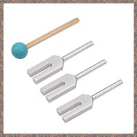 4 Cái / bộ Hợp Kim Nhôm Angel Crystal Tuning Fork 4096Hz / 4160Hz / 4225Hz Nĩa Điều Chỉnh Năng Lượng
