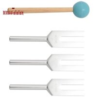 4 Cái / bộ Hợp Kim Nhôm Angel Crystal Tuning Fork 4096Hz / 4160Hz / 4225Hz Nĩa Điều Chỉnh Năng Lượng
