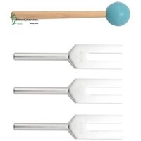 4 Cái / bộ Hợp Kim Nhôm Angel Crystal Tuning Fork 4096Hz / 4160Hz / 4225Hz Nĩa Điều Chỉnh Năng Lượng
