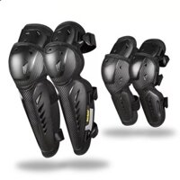 4 Cái / bộ Xe Máy Xe Đạp Đua Trượt Băng Khuỷu Tay Đầu Gối Shin Giáp Bảo Vệ Bảo Vệ Bảo Vệ Moto