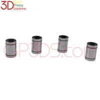 4 Cái/lốc Bán LM4UU LM5UU Tuyến Tính Bushing CNC Tuyến Tính Vòng Bi Cho Thanh Lót Đường Sắt Tuyến Tính Trục