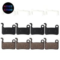 4 Cặp Má Phanh Đĩa Nhựa Xe Đạp MTB Cho Shimano Deore M596 M595 M535 SLX M665 XT M775 / 776 / 765 XT / R M975 M966 M965