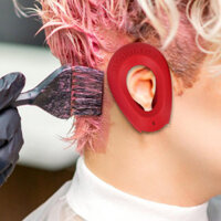 4 Cặp Thuốc Nhuộm Tóc Bịt Tai Silicon Bảo Vệ Tai Mũ Tai Tô Màu Tóc Tai Cho Kiểu Tóc
