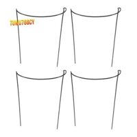 4 Cây Hỗ Trợ Cọc Vòng Lồng Kim Loại Vườn Cây Cổ Phần Xanh Nửa Tròn Cây Hỗ Trợ Vòng Cây Lớn Hỗ Trợ Cây Hỗ Trợ