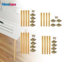 4 Chân Đồ Nội Thất Gỗ Chân Bàn Gỗ Thiết Thực Cho Bàn Tủ Ghế