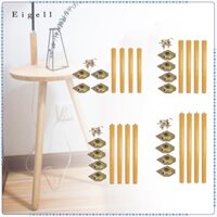 4 Chân Đồ Nội Thất Gỗ Chân Bàn Gỗ Thiết Thực Cho Bàn Tủ Ghế