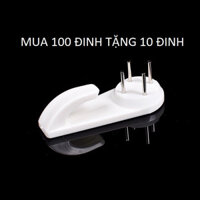 4 chiếc giá treo tường khoan đinh, dụng cụ khoan khung tranh nghệ thuật canvas (mua 100 tặng 10 chiếc)