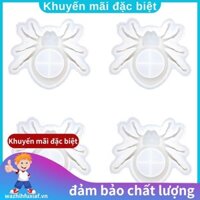 4 Con Nhện Giá Đỡ Nến Nhựa Khuôn Silicon Halloween Nhện Chân Đế Bê Tông Xi Măng Thạch Cao Khuôn. wazhihfuxiafvn