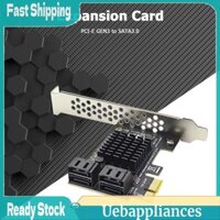 4 Cổng SATA III PCIe Card 6Gbps SATA 3.0 sang PCI-e 1X Adapter Có Giá Đỡ