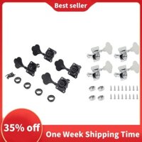 4 Đàn Guitar Chỉnh Chốt Điện Bass Tuner Peg Guitar Mở Gear Chỉnh Chốt Máy Đầu Cho Fender Jazz Bass Guitar