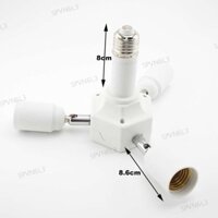 4 Đầu Chia Ổ Cắm Đèn Led Có Thể Điều Chỉnh E27 Đến 4 E27 Bóng Đèn Đế Giá Đỡ Đèn Bộ Chuyển Đổi Cho Đèn Led VN6L3