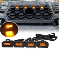 4 Đèn LED Lưới Tản Nhiệt Trước Cho Off Road Sport 2020 2021 Đèn Lưới Tản Nhiệt Ngoài,
