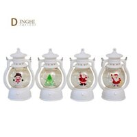 4 Đèn Lồng Giáng Sinh Cho Để Bàn Ngoài Trời