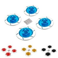 4 Đĩa Phanh Kim Loại Bánh Xe Lục Giác Hub Adapter 12 Mm Cho Tamiya TT01 TT02 HPI HSP 94123 Sakura D4 1 / 10 RC Trên Đường Đua Xe