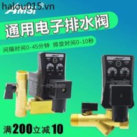 4 Điểm Van Xả Điện Tử Thời Gian Thoát Nước Tự Động AC220V Máy Sấy Lạnh Máy Nén Khí Bình Chứa Khí Van Điện Từ