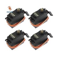 4 Động Cơ Servo Để Điều Khiển Angle180 Bánh Răng Kim Loại Servo 20KG Kỹ Thuật Số Tốc Độ Cao Mô-men Xoắn Động Cơ Servo Cho Xe Thông Minh Robot