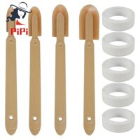 4 Dụng cụ Caulking cao su, Dụng cụ hoàn thiện Caulking, Dụng cụ tẩy Caulk cho gạch bồn rửa khớp váy