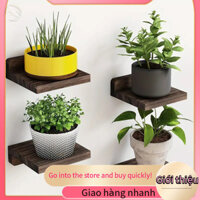 4 Gói Kệ Nổi Nhỏ Cho Kệ Gỗ Treo Tường Màn Hình 5 Inch Ledges Trang Trí Phòng Mini Với 2 Loại Lắp Đặt