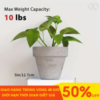 4 Gói Kệ Nổi Nhỏ Cho Kệ Gỗ Treo Tường Màn Hình 5 Inch Ledges Trang Trí Phòng Mini Với 2 Loại Lắp Đặt