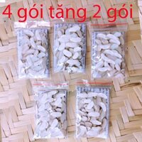 4 gói tặng 2 hạt sành hạt sang trắng giải quyết  dạ dày đại tràng hạt loại 1