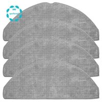 4 Gói Vải Lau Nhà Thay Thế Một Phần Cho Máy Hút Bụi Robot Eufy L60, Tấm Lau Nhà Microfiber Có Thể Giặt Lau Nhà Vải Phụ Kiện