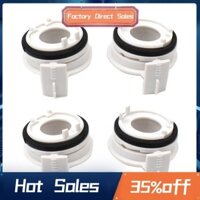 4 H7 HID Bóng Đèn LED Đế Adapter Giá Đỡ Nhựa ABS Cho E46 3 Series 325I 330Ci 330I 2001-2006 323I 328I 99-00
