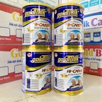 4 HỘP Sữa gold milk hi-canxi 900gx4 - Sữa cho người già ngăn ngừa loãng xương, tiểu đường - Sữa goldmilk hi canxi 900g