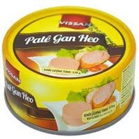 [4 HỘP]Pate Gan Heo Vissan (Combo 4 Lon 170g) - Siêu Ngon, Siêu Tiện Lợi, Hạn Dùng 2027