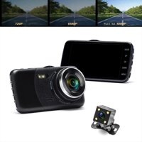 4  IPS Xe ĐẦU GHI HÌNH Camera Hai Ống Kính Camera 1080P Hình G Động Kính Màn Đêm 170 Chiều HD Ghi Độ Tự Đầu Đảo Ống Góc M6Y3