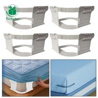 4 Kẹp giữ ga trải giường Đơn giản Giữ chắc chắn và bó sát Dây buộc ga trải giường