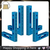 4 Kẹp góc phải Dụng cụ thợ mộc chế biến gỗ, vuông 90 độ 4,8x 4,8 inch Góc kẹp vuông