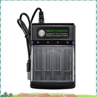 4 Khe Cắm Sạc Pin USB Thông Minh Cho Pin Sạc AA AAA AAAA 1.5V Alkaline 14500 10440 16340 10440 3.2V Sạc ncsqkjyx