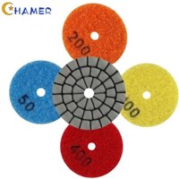 4 Loại miếng đánh bóng khô ướt 2Inch 50mm cho đĩa chà nhám gạch đá cẩm thạch Granite [chamer]