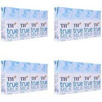 4 lốc Sữa Tươi Tiệt Trùng TH True Milk Ít Đường Hộp 180ml (4 lốc x 4 hộp)