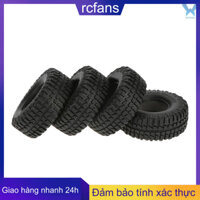 4 Lốp xe 1.9" 100mm tỉ lệ 1/10 cho xe RC 1/10 RC4WD D90 Axial SCX10 Rock Crawler