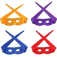 4 Mặt nạ Ninja Cho Halloween Cosplay Đảng Phụ Kiện Trang Điểm